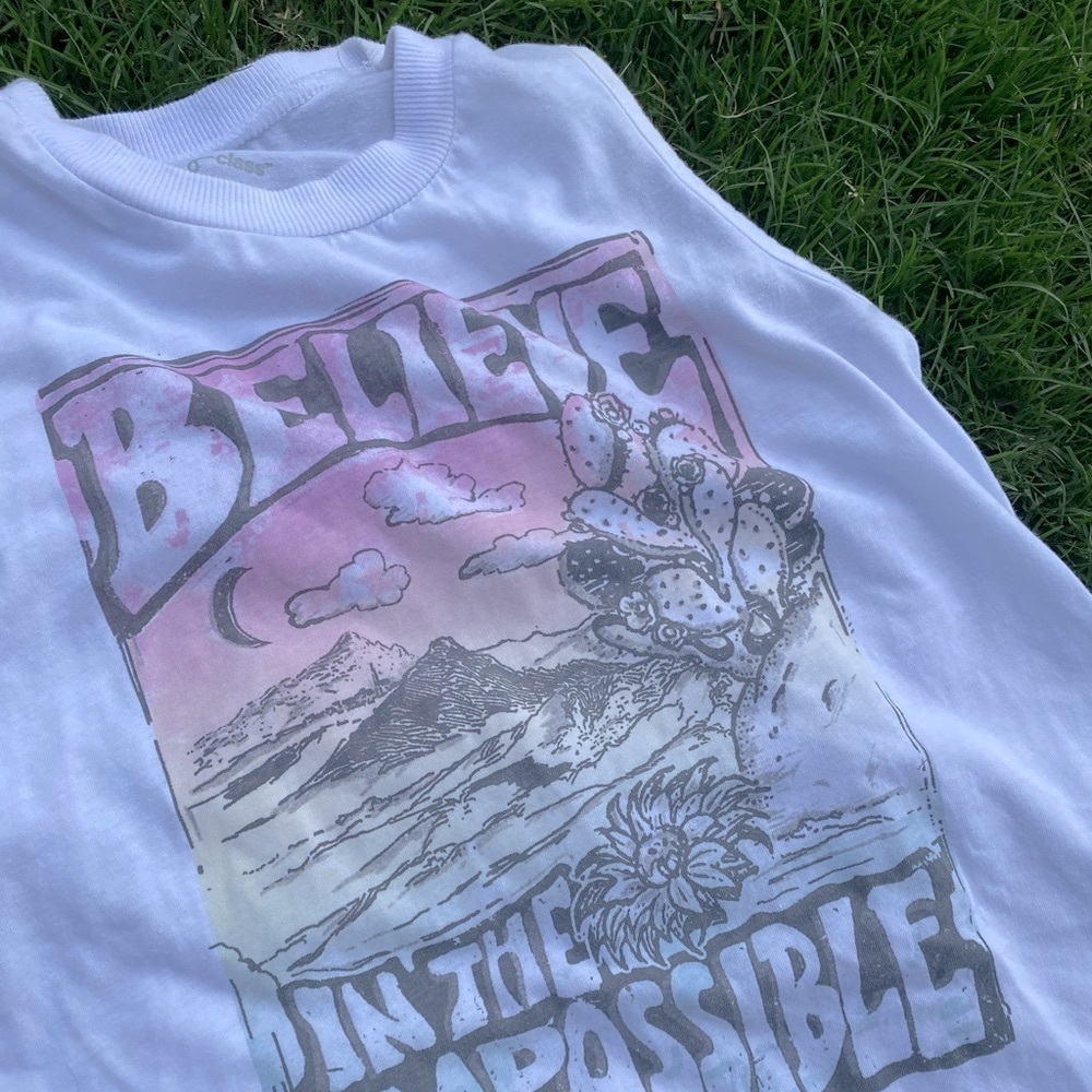 Colour changing cute Girls Tank